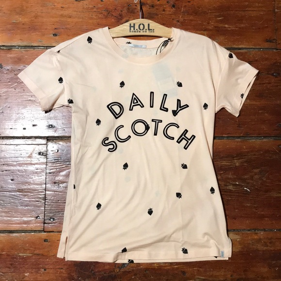 Super cute! NWT : Scotch & Soda Tee size XS - Picture 5 of 5